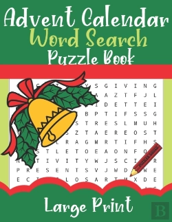 Bertrand.pt - Advent Calendar Word Search Puzzle Book Large Print