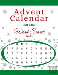 Advent Calendar Word Search