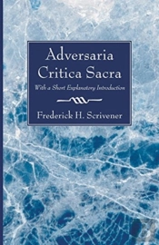 Adversaria Critica Sacra