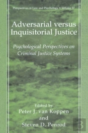 Adversarial Versus Inquisitorial Justice