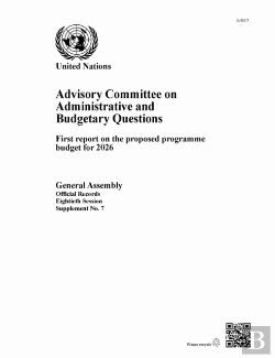 Bertrand.pt - Advisory Committee On Administrative And Budgetary Questions