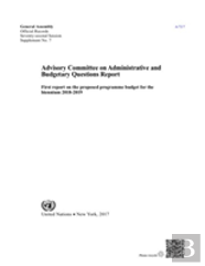 Advisory Committee On Administrative And Budgetary Questions