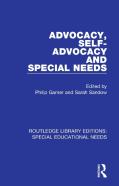 Advocacy, Self-Advocacy And Special Needs
