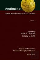 Aestimatio: Critical Reviews In The History Of Science (Volume 7)