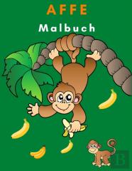Affe Malbuch
