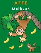 Affe Malbuch