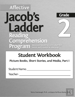 Bertrand.pt - Affective Jacob'S Ladder Reading Comprehension Program