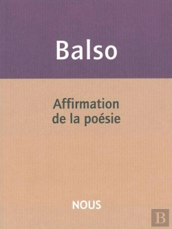 Bertrand.pt - Affirmation De La Poésie