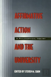 Affirmative Action And The University