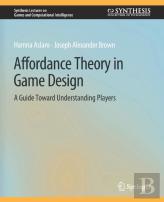 Affordance Theory In Game Design