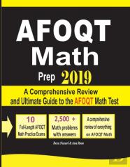 Afoqt Math Prep 2019