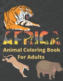 Bertrand.pt - Africa Animal Coloring Book For Adults