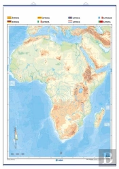Africa Fisico Politico A Todo Color