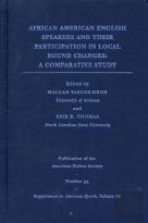 African American English Speakers And Their Part Â€“ A Comparative Study