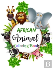 African Animal Coloring Book