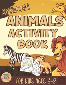 Bertrand.pt - African Animals Activity Book For Kids 3-8