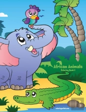 African Animals Coloring Book 3