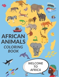 Bertrand.pt - African Animals Coloring Book