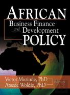African Development Finance And Business Finance Policy