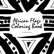 African Flags Of The World Coloring Book For Children (8.5x8.5 Coloring Book / Activity Book)
