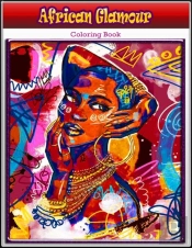 African Glamour Coloring Book