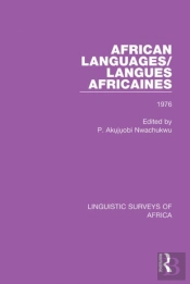 African Languages/Langues Africaines