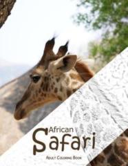 African Safari Adult Coloring Book