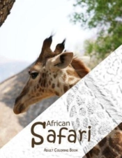 African Safari Adult Coloring Book