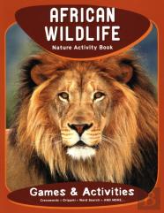 African Wildlife Nature Activity Book