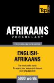 Afrikaans Vocabulary For English Speakers - 5000 Words