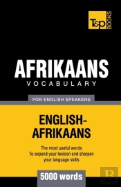 Afrikaans Vocabulary For English Speakers - 5000 Words