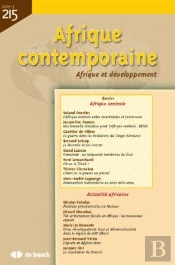 Afrique Contemporaine 2005/3 - N.215 Afrique Centrale