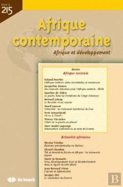 Bertrand.pt - Afrique Contemporaine 2005/3 - N.215 Afrique Centrale