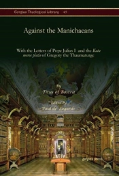Against The Manichaeans
