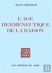 Age Hermeneutique De La Raison