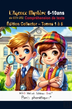 Bertrand.pt - Agence Mystere - T06 - Comprehension De Texte Ce1 Ce2 Mso Edition Collector 6 7 8 9 10ans L' Agence