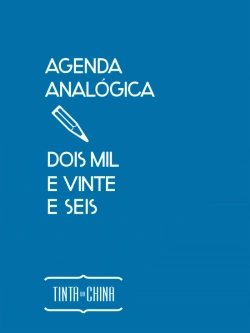 Bertrand.pt - Agenda Analógica 2026 (Azul)