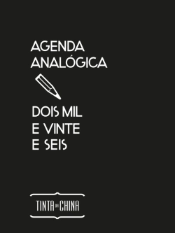 Bertrand.pt - Agenda Analógica 2026 (Preta)
