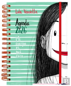 Bertrand.pt - Agenda Anual Semanal 2026 Lola Vendetta