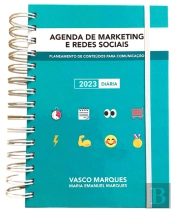 Agenda de Marketing e Redes Sociais - Diária de Argolas 2023