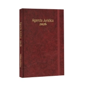 Agenda Jurídica 2026 (Versão de Bolso Bordeaux)