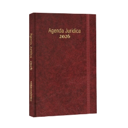 Bertrand.pt - Agenda Jurídica 2026 (Versão de Bolso Bordeaux)