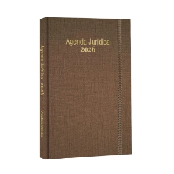 Bertrand.pt - Agenda Jurídica 2026 (Versão de Bolso Castanho)