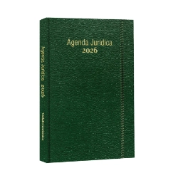Bertrand.pt - Agenda Jurídica 2026 (Versão de Bolso Texturada Verde)