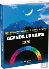 Agenda Lunaire 2020 ; L'Agenda Tout En Couleur