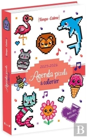 Agenda Pixels À Colorier 2025-2026