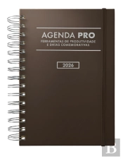 Agenda Pro 2026 (Castanho Cacau)