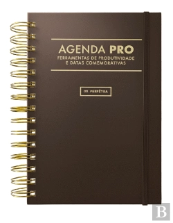 Bertrand.pt - Agenda Pro Perpétua (Castanho Cacau)