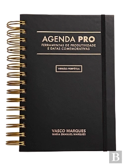 Bertrand.pt - Agenda Pro Perpétua (Preto)