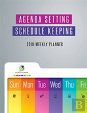 Agenda Setting Schedule Keeping 2019 Weekly Planner